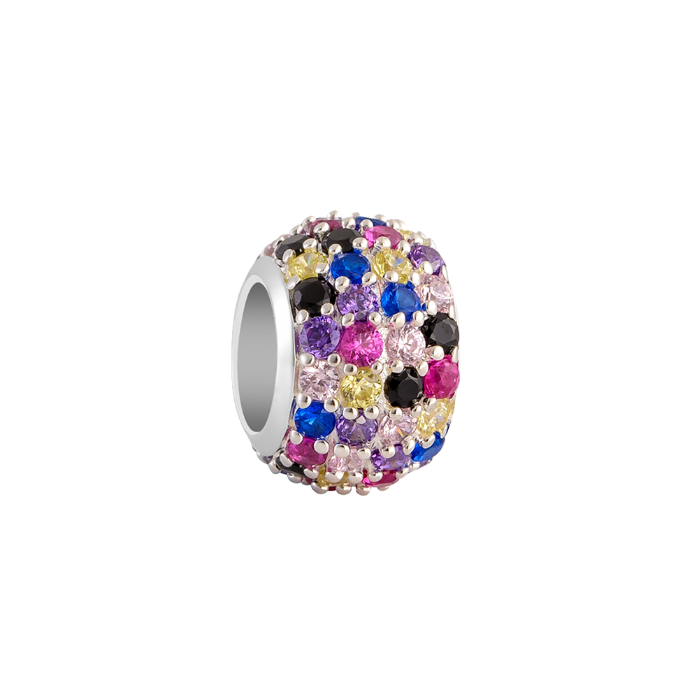 Colorful Hues Pave Filler Charm