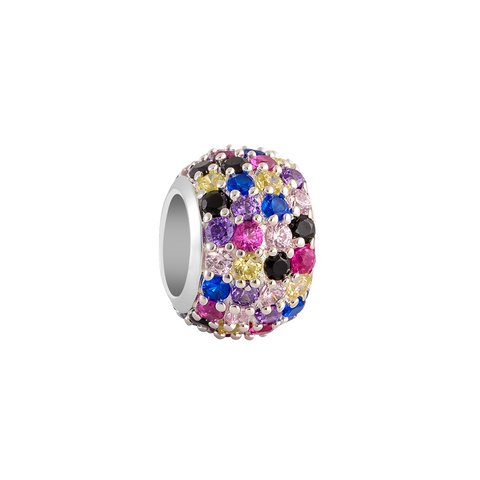 Colorful Hues Pave Filler Charm