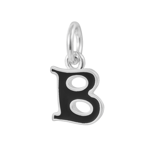 Buy Letter B Charm Online | Letter B Silver Charm | Dangle Charms | TALISMAN
