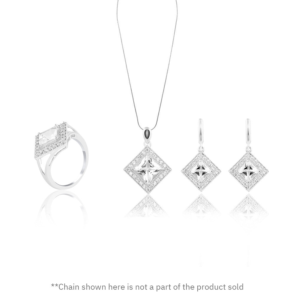 Buy Jewellery Set Online | Majestic Multi-faceted Set | Sets & Bundles | TALISMAN