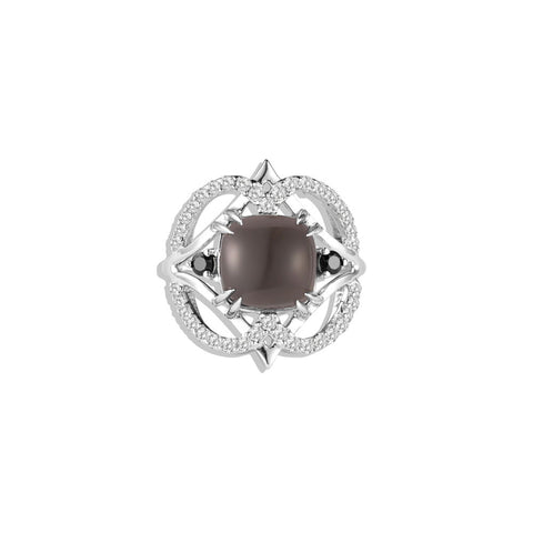 Silver Rings Online | Dainty Luminious Royal Ring | Ring | TALISMAN