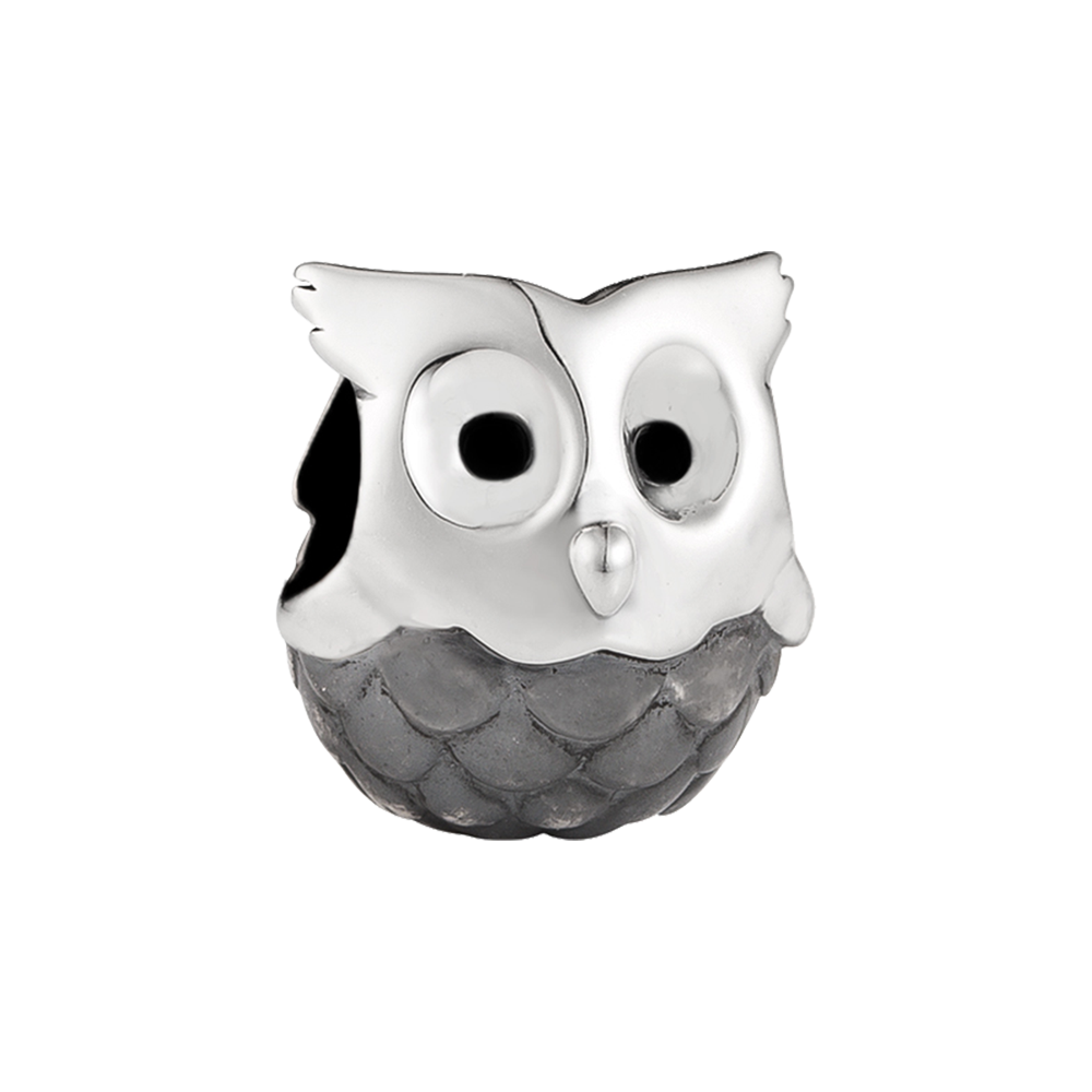 Buy Jewelry Charms Online | Nocturnal Owl Charm | Bead Charms | TALISMAN