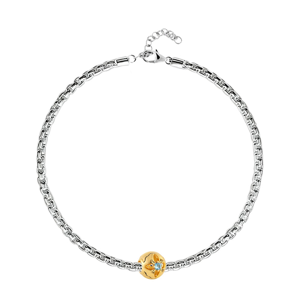 Shop Charm Bracelet | December Birth Month Charm Bracelet | Zodiac & Birth Month | TALISMAN