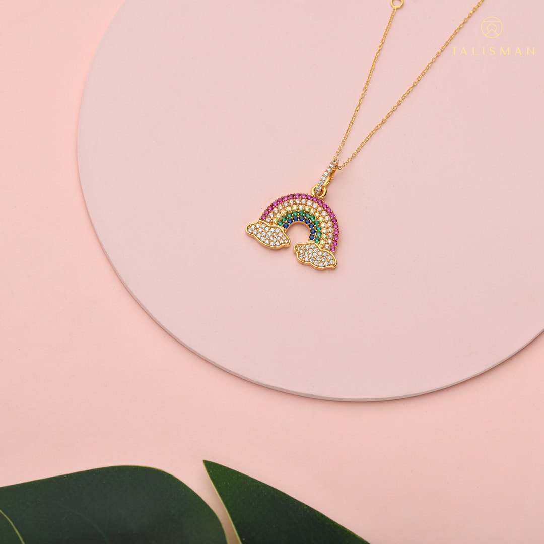 Apm rainbow store necklace