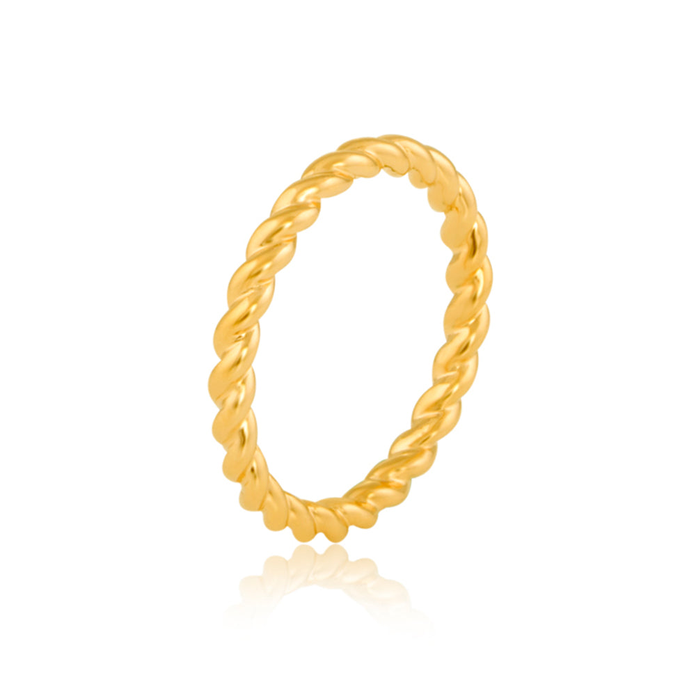 Buy Twisted Band Rings | Twisted Eternity Band | "9 to 9" Office Wear | TALISMAN