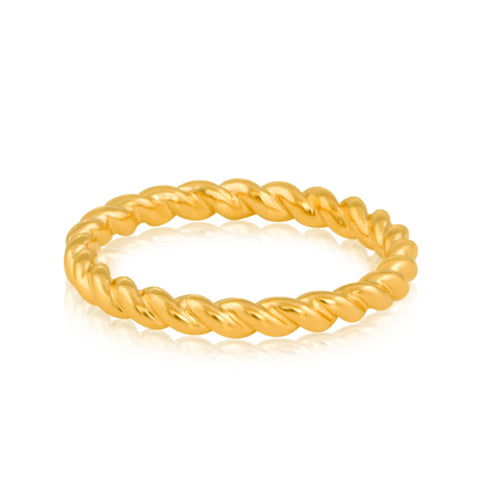 Buy Twisted Band Rings | Twisted Eternity Band | "9 to 9" Office Wear | TALISMAN