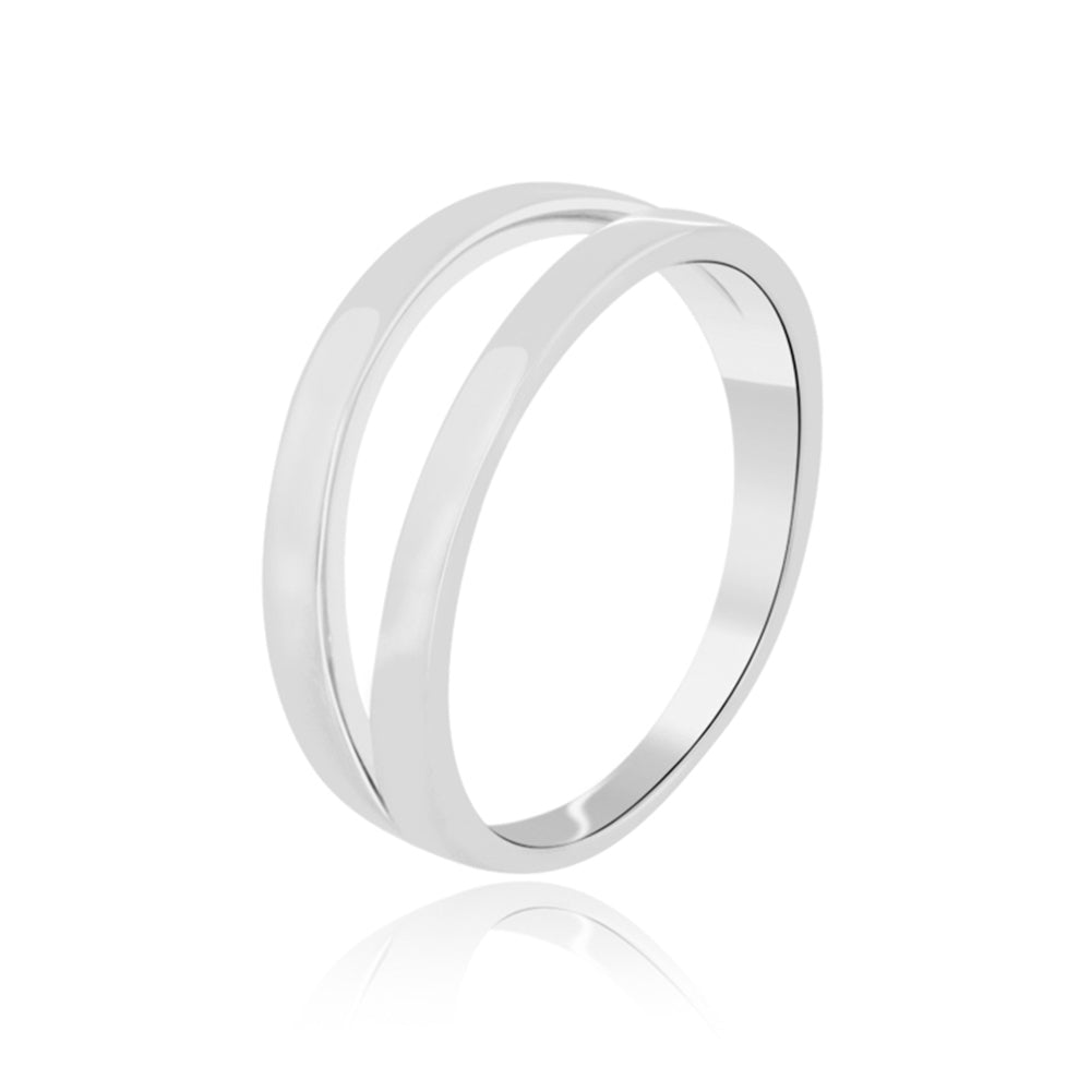 Sterling Silver 10MM Silk Fit Unisex Wedding Band Ring - QVC.com