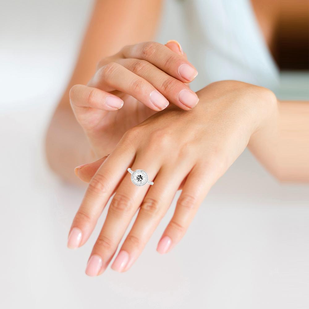 Buy Women Oxidized Sterling Silver Finger Ring for Women Online at  Silvermerc | SMR_2694 – Silvermerc Designs
