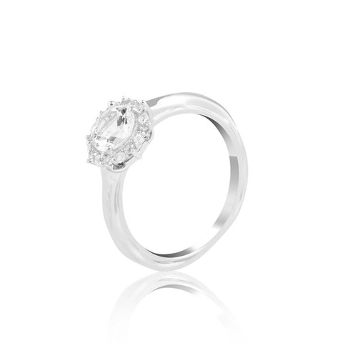 Buy Semi Precious Stone Silver Rings Online 