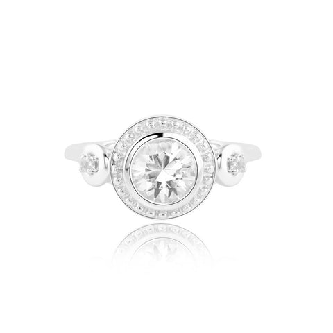 Buy Field of Fortune Ring from Talisman World. Find a wide range of sterling silver rings, Gifts for Her, pure silver rings for women, 925 sterling silver rings, pure silver rings online, Sterling Silver wedding rings, sterling silver couple rings, silver rings online at Talisman World