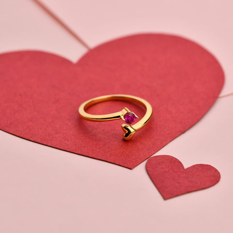 Ring Online | Hearts Ring - Red | Amore' - Love | TALISMAN