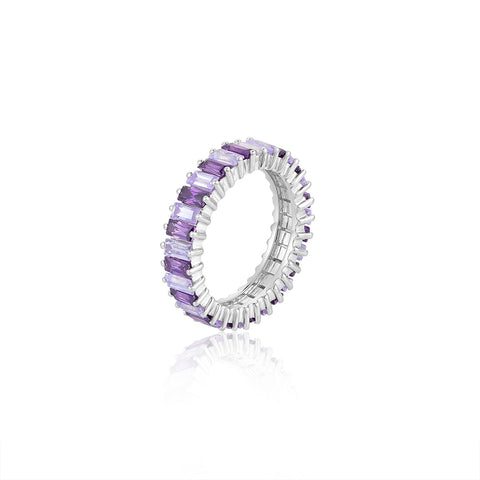 Purple Baguette Stack Ring | Buy Rings Online | Ring | TALISMAN