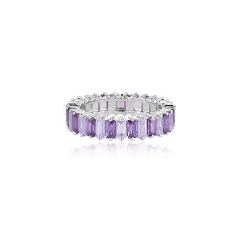 Purple Baguette Stack Ring | Buy Rings Online | Ring | TALISMAN