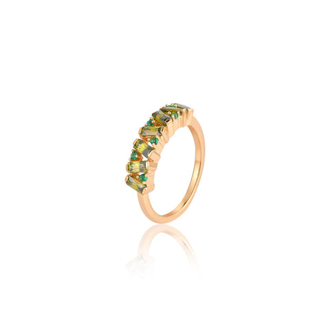 Laser Green Stack Ring | Rings For Girlfriend | Ring | TALISMAN