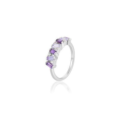 Shocking Purple Stack Ring | Buy Best Ring Online | Ring | TALISMAN