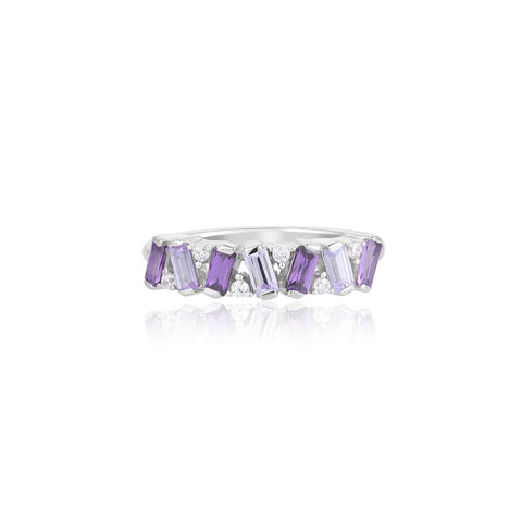 Shocking Purple Stack Ring | Buy Best Ring Online | Ring | TALISMAN