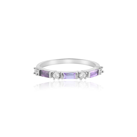 Lush Lavendar Stack Ring | Buy Ring Online | Ring | TALISMAN