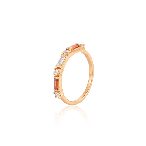 Sizzling Red Stack Ring | Rings For Girls Online | Ring | TALISMAN