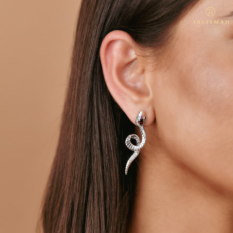 Serpentine Earrings | Buy Earrings Online | Earrings | TALISMAN