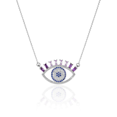 Buy Necklace Online | Evil Eye Hamsa Twin Charm Bracelet | Evil eye | TALISMAN