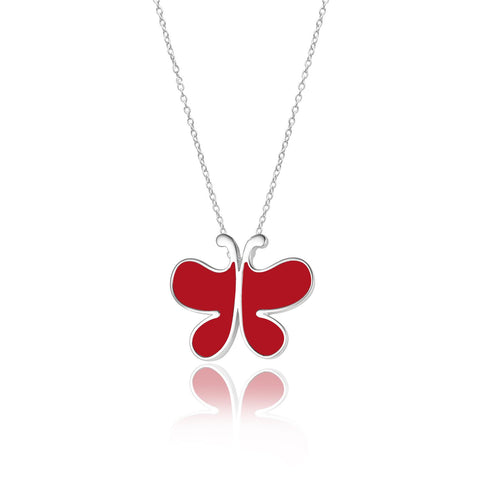 Fluttering Red Butterfly Set | TALISMAN