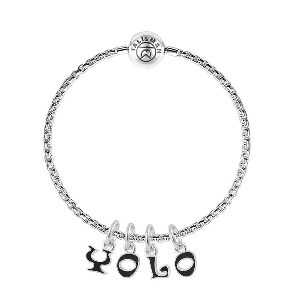 Shop for Charm Bracelets | "YOLO" Charm Bracelet | "9 to 9" Office Wear | TALISMAN